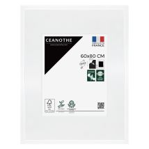 Cadre Photo Wild Blanc 60x80 Cm Avec Passe-partout 40x50 Cm - Ceanothe