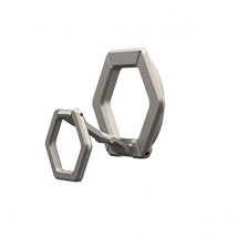 Uag Support Magnétique Pour Smartphone Ring Stand En Anneau Fixation Solide Gris