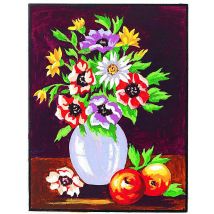 Kit Canevas Le Bouquet 20x25cm - Margot