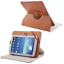Housse Tablette Tactile 8 Pouces Support Universel Housse Intégrale 360° Marron Yonis - Yonis