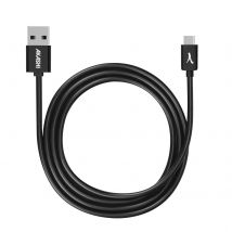 Akashi Câble Usb Vers Usb-c Charge Et Synchronisation 1m Noir