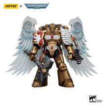 Warhammer 40k - Figurine 1/18 Blood Angels Sanguinary Guard Avec Encarmine Axe 12 Cm - Joy Toy