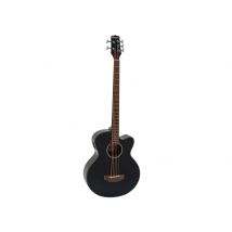 Dimavery Basse Acoustique Ab-455, 5 Cordes, Schwarz