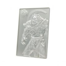 Magic The Gathering - Lingot Ajani Goldmane Limited Edition (plaqué Argent) - FANATIKK