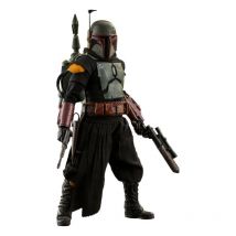 Star Wars : The Mandalorian - Figurine 1/6 Boba Fett Repaint Armor Special Edition 30 Cm - HST