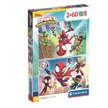 Puzzle Clementoni Friends 2x60 Pièces - Spidey And