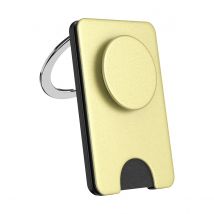 Popsockets Support Magsafe Pour Smartphone Édition Popwallet Premium Dorée - Popsockets