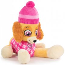 Peluche Chienne Stella Couche 50 Cm - Pat' Patrouille - Peluche Licence Paw Patrol - Spin Master