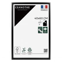 Cadre Photo Essentiel Exposition Noir 40x60 Cm - Ceanothe