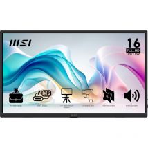 Msi Pro Mp165 E6 Téléviseur Et Moniteur Portables Moniteur Portable Noir 39,6 Cm (15.6) Led 1920 X 1080 Pixels - Msi