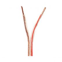 Nedis Câble Rond Pour Haut-parleur Double Conducteur De 4mm2 En Bobine De 25m Transparent