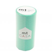 Mt Casa Motif 10cm Traditionnel Lagon - Line Pattern Green - 10 M X 100mm - Mt Casa