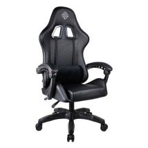 Chaise Gaming Ou De Bureau Gem, Dossier Ergonomique Inclinable, Coussin Lombaire, Hauteur Réglable - Subsonic