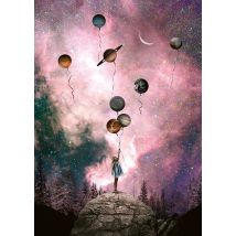 Puzzle 1000 Pièces - Natacha Einat - Planet Longing - Schmidt Spiele