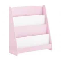 Sobuy Kmb32-p Bibliothèque Enfant, Étagère À Livres Enfants, Étagère De Rangement Pour Chambre D'Enfants - Sobuy