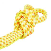 Bobine 25m Elastique Rectangle 6 Mm Orange Et Jaune Fluo - Stephanoise