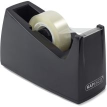 Dévidoir - Ruban Adhésif - Scotch - Pour Bureau - Noir - Rapesco - Esselte