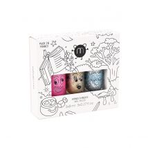 Coffret De 3 Vernis Enfant - Féérique : Luna, Aurora Et Pinky - Nailmatic - Nailmatic