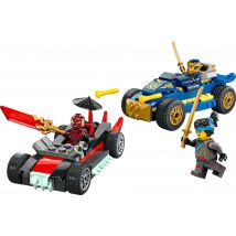 Lego Ninjago - Le Duel En Voitures De Course De Rogue Et Drix 71840 - Lego