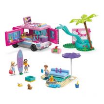 Barbie - Jeu De Construction Mega Aventure En Camping-car De Rêve - Mattel