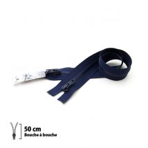 Fermeture Éclair Z60 - Bouche À Bouche Moulée 6mm - 50 Cm - Eclair Prym