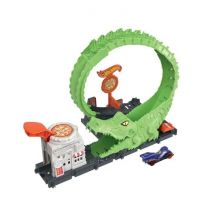 Voiture - Looping Attaque De L'Alligator - 1 Voiture Incluse - Multicolore - 3 Ans - Hot Wheels