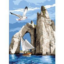 Canevas Seg Voile D'Etretat 45 X 60 Cm