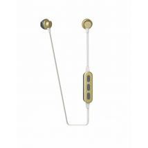 Muvit Kit Piéton Stéréo M2b Semi-intra Avec Microphone Et Commandes Intégrées Dorée