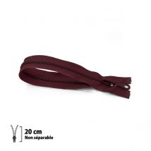 Fermeture Éclair Z53 - Moulée 6mm Non Séparable - 20 Cm - Eclair Prym