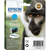 Epson Cartouche D'Encre T0892 Cyan - Singe (c13t08924011) - Epson