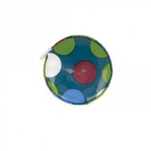 Mètre Ruban Pois Sur Fonds Bleu 5,5cm - MyMercerie