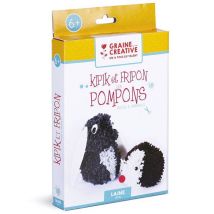 Coffret Pour Enfants - Animaux En Pompons Kipik Et Fripon - Graine Creative