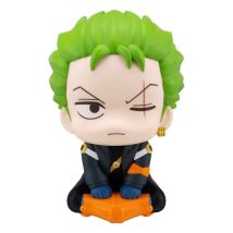One Piece - Statuette Look Up Roronoa Zoro Future Island Egghead Ver. 11 Cm - Megahouse