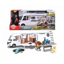 Camping-car Miniature 30 Cm - Dépliable Avec Nombreux Accessoires - Dickie
