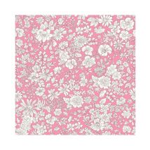 Tissu Coton Liberty Patch Emily Belle 406rose Vendu Au Mètre - Liberty Fabric