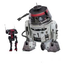 Star Wars - Set Figurines 1/6 Chopper (c1-10p&trade) & Bd-1&trade (imperial Disguise) 18 Cm & 8 Cm - HST