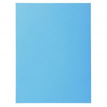 Paquet 100 Chemises Super 210 - 24x32cm - Bleu Vif - X 5 - Exacompta
