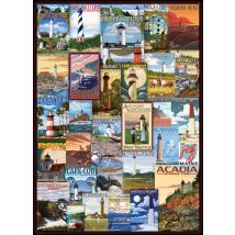 Puzzle 1000 Pièces - Phares - Eurographics