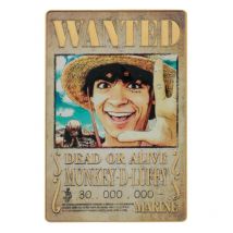 One Piece - Lingot Luffy Wanted Poster Limited Edition - FANATIKK