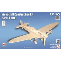 Maquette En Bois Avion (spitfire) - Quay