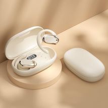 Ecouteurs Bluetooth Confortables Réduction De Bruit Son Immersif Longue Autonomie Beige 2 Yonis - Yonis