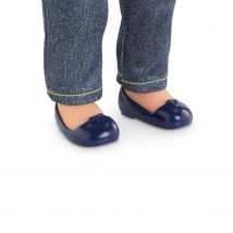 Ballerines Bleu Marine Pour Poupée Ma Corolle