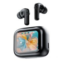 Ecouteurs Bluetooth Sans Fil Anc Enc Ecran Tactile Couleur Son Hifi Immersif Violet 2 Yonis - Yonis