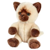 Peluche Chat Siamois Tetabizous - 17 Cmh - Anima