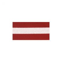 Film 10m Sangle Bicolore Bourgogne - MyMercerie