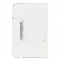 Clavier Pour Tablette Universel Étui En Cuir Avec Pavé Tactile Et Support Blanc Yonis - Yonis