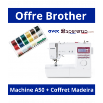 Innov-is A50 - Brother - Laissez Libre Cours À Votre Créativité Avec Cette Machine À Coudre Polyvalente ! Blanc