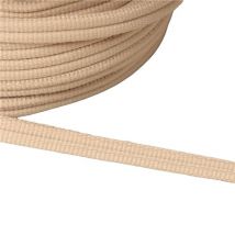 Bobine 20m Double Cordon 9mm Beige - My mercerie