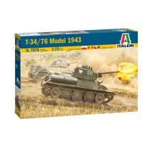 T-34/76 Soviétique Modèle 1943 Décalques Pour 5 Versions - Feuille D'Instructions Couleur Le T-34 Était L'Un Des Chars Les Plus - Italeri
