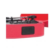 Platine Vinyle Nomade Tt 1020 Bt Rouge Trevi - Trevi